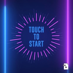 Neon Border - Touch to start animation