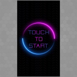 Laser Circle - Touch to start animation