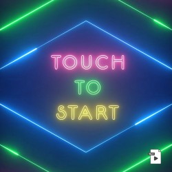 Neon Lights - Touch to start animation